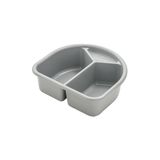 Rotho Babydesign Wasbak baby voor babyverzorging met zeepbakje, grijs