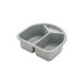 Rotho Babydesign Wasbak baby voor babyverzorging met zeepbakje, grijs