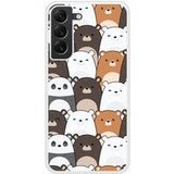 Samsung Bedrukt siliconen hoesje compatibel met Galaxy S22 Plus Réunion de Nounours