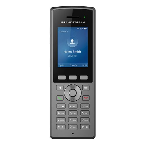 Grandstream WP825 IP Mobiele Telefoon - Antraciet - 2 Regels LCD - Wifi