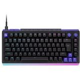 Logitech G G512 X 75 - Toetsenbord - TMR analoog, mechanisch, tactiele stijl - met LED-indicator - achtergrondverlichting - USB-C - AZERTY - Frans - toetsschakelaar: Kailh / Gateron KS-20 - zwart