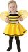 amscan 9918189 999673 Kids Little Stinger Bee Meisjes Kostuum Leeftijd: 3-4 jaar, Geel