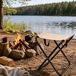 Fauteuil de camping, repose-pieds, tabouret, extérieur, pliable, portable, 30xH45cm