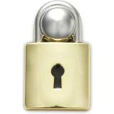 Crocs Jibbitz Padlock Dangle