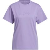 Adidas Dames-T-shirt Cursive Wordmark