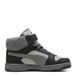 PUMA Rebound Slam Mid Cozy AC PS Kinderen Unisex Schoenmaat 32 Grijs Echo-Slate Sky-PUMA Black