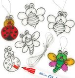 Baker Ross Kleine zonlicht vangende decoraties insect 12 stuks per verpakking