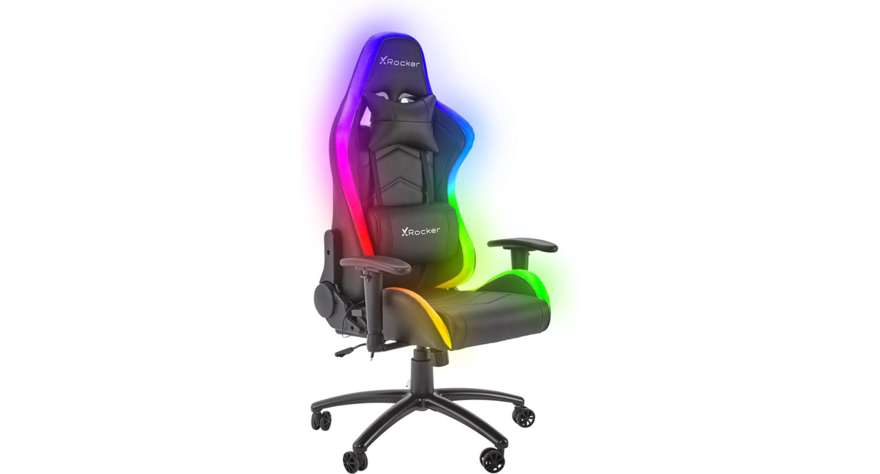 X Rocker X Rocker - Bravo RGB Esport Gaming Stoel - Zwart