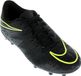 Nike Hypervenomx Phelon II FG Voetbalschoenen Junior - Maat 36 - Zwart/Geel