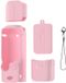 Wan GmbH Housse de protection en silicone pour caméra d'action gimbal portable - Rose