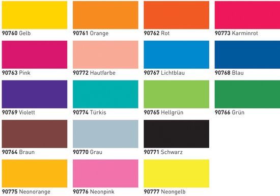 Kreul Textielstift medium, groen