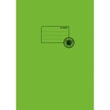 175 Exercise book cover A4 green 100% wastepaper