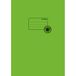 175 Exercise book cover A4 green 100% wastepaper