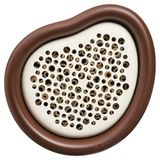 Elho Organic Bee Hotel 25cm Insectenhotel - Kastanje Bruin
