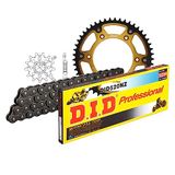 Kettingset DID Kettingset Stealth 520NZ / 118 clipslot goud voor KTM Duke SX EXC RACING SX-F Racing LC4 EGS Super Competition RC EXC-F 150-520 cc