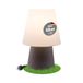 8Seasons Buitenlamp, Polyethyleen, E27, 9 W, Taupe