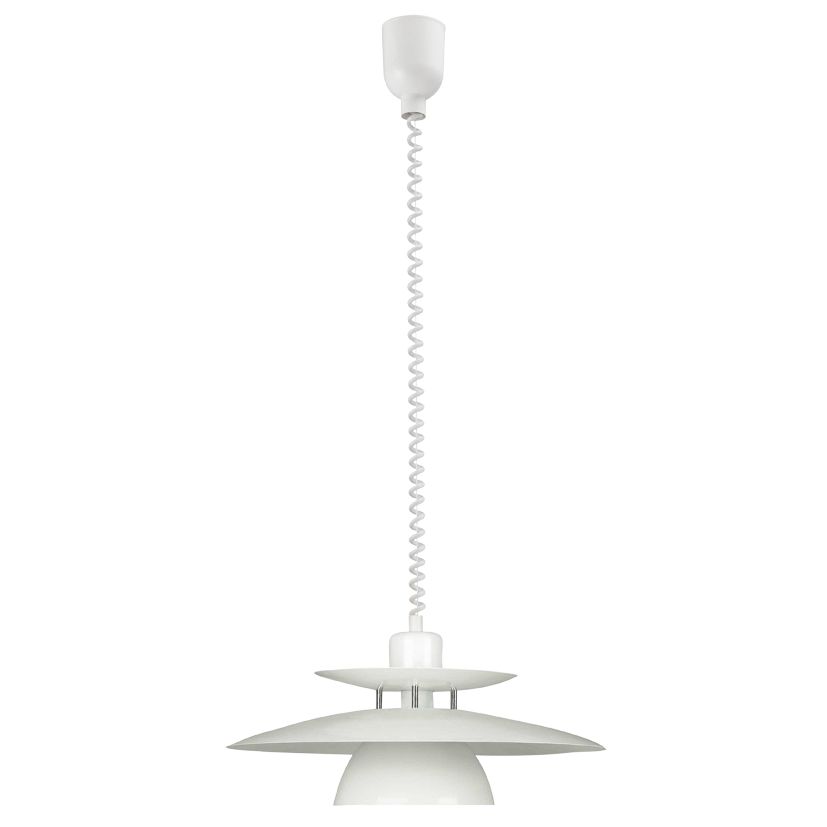 EGLO Brenda Hanglamp - Wit - Staal, Kunststof - E27 - 87055