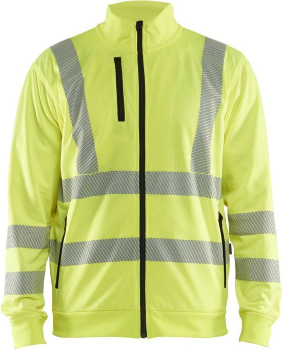 Blåkläder High Vis Sweatshirt met rits 3563-2538 - High Vis Geel - L
