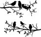 Unyqoos® Stijlvolle metalen wanddecoratie met vogelontwerp voor binnen en buiten