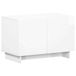 vidaXL - TV-meubel - 60 x 34.5 x 40 cm - Hoogglans - Wit - Bewerkt hout