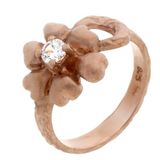 Orphelia Silver 925 Zr-3929;1;52 Ring Zirconium Rose