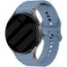 Strap-it Samsung Bracelet Wave Samsung Galaxy Watch 6 Classic 47mm (gris/bleu)