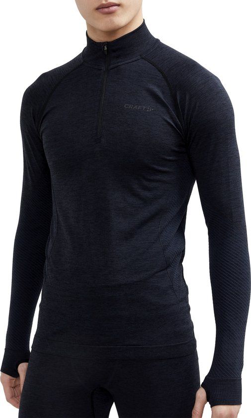 Craft Core Dry Active Comfort HZ Thermoshirt Heren Zwart Maat M