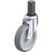Blickle LKRA-TPA 126G-11-EV14 Zwenkwiel Wieldiameter: 125 mm Draagvermogen (max.): 120 kg 1 stuk(s)