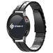 Strap-it Samsung Bracelet acier fer Samsung Galaxy Watch 3 41mm (noir)