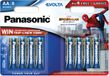 Panasonic Evolta Piles Angry Birds - 8 Stuks
