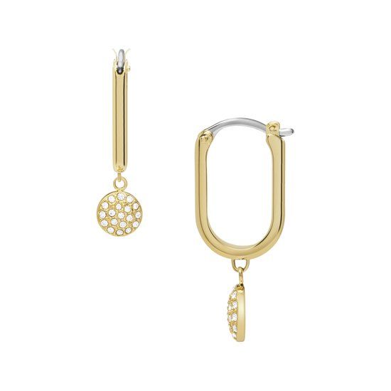 Fossil JF04546710 Sadie Oorringen - Goudkleurig - Dames