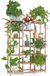 Unyqoos® Étagère à plantes en bois, 11 niveaux – Étagère à fleurs multifonctionnelle pour intérieur et extérieur, balcon, salon, bureau, jardin