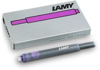 LAMY T10 Cartouches d'encre Paquets de 5 cartouches violet