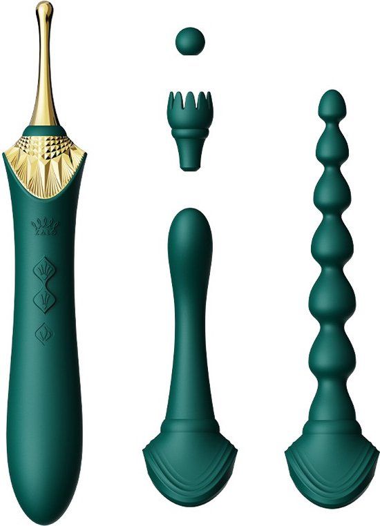 Zalo - Bess 2 - Clitoral Vibrator - Turquoise Green