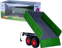 Jamara 423284 Kieptrailer voor RC Tractor - Donkergroen - 1:16