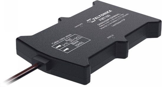 Teltonika FMT 100 GPS Tracker - Zwart - IP65 - Auto/Motor/Boot