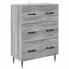 vidaXL Ladekast Grijs Sonoma 66 x 34,5 x 89,5 cm Bewerkt hout