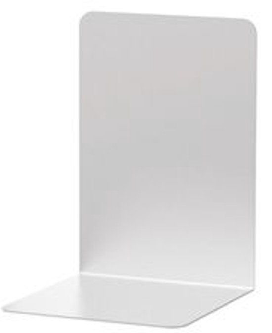 MAUL Aluminium boekensteunen (2 stuks) Zilver