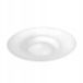 Wilmax diep porseleinen bord voor pasta en salade, 30,5 cm, wit