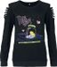 Alice In Wonderland Alice Dames Shirt met lange mouwen - zwart - M