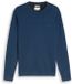 Tom Tailor - Basic gebreide trui van katoen - Maat XL - dark duck blue melange