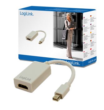 LogiLink Mini DisplayPort naar HDMI adapter - 0,10 meter