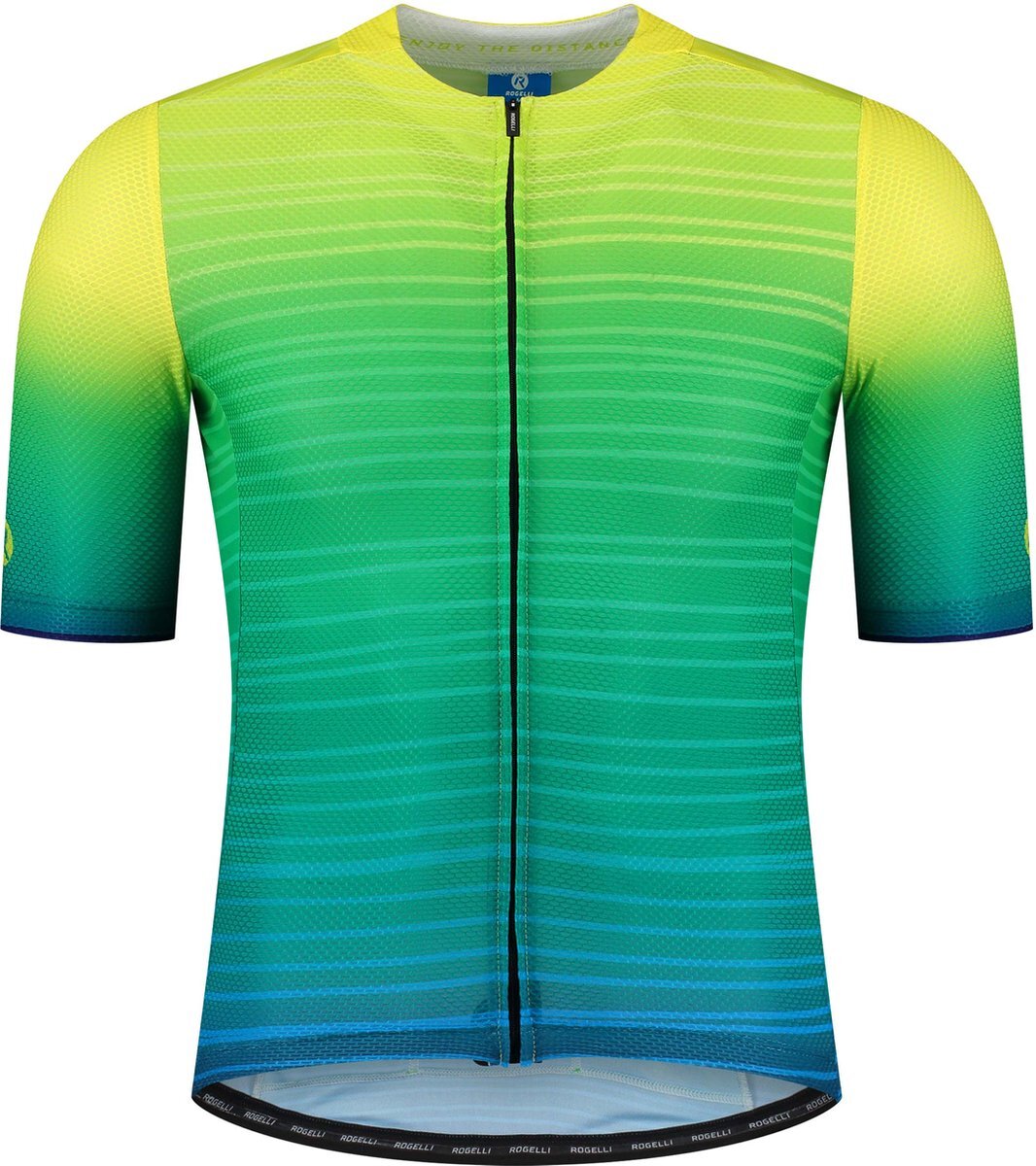 Rogelli Surf Fietsshirt Heren Groen - Maat 2XL