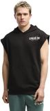 Puma French Terry Sleeveless Hoodie Zwart L Man