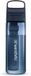 Merkloos - Bouteille de filtre à eau sans BPA pour le voyage et l'usage quotidien Élimine les bactéries, les parasites et les microplastiques Améliore le goût 22 oz Mer Égée de la série Go