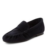 Tamaris - Dames - Loafers - Blauw - Suède - Maat 38
