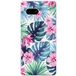 Google Pixel 7a Tropical aquarelle bedrukt siliconen hoesje