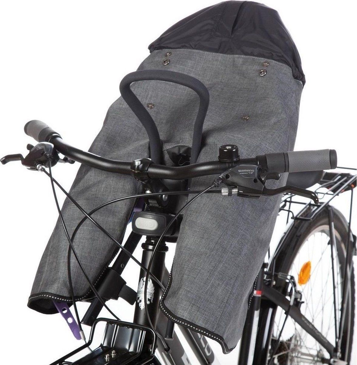 Tucano Urbano Opossum Front regenhoes polyester grijs