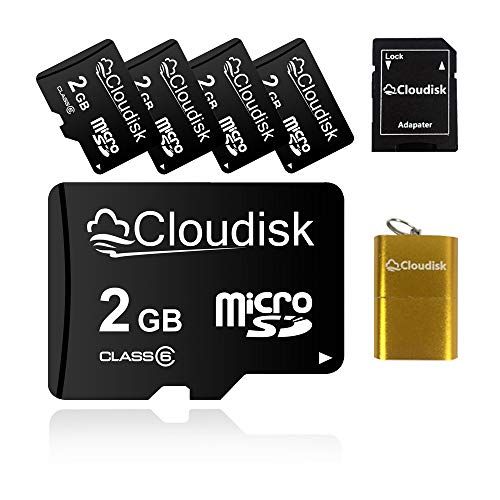Cloudisk Micro-SD-kaart met microSD-adapter kaartlezer geheugenkaart massaverkoop (2GB)