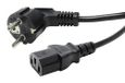 Driepolige aansluiting, C13-kabel, 3 m, 10 A/250 V, ideaal voor elektrische apparaten, gemaakt van hoogwaardige materialen